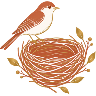 The Nest Home Stay logo
